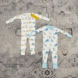 NWT Monica and Andy sleeper bundle, 9-12 months